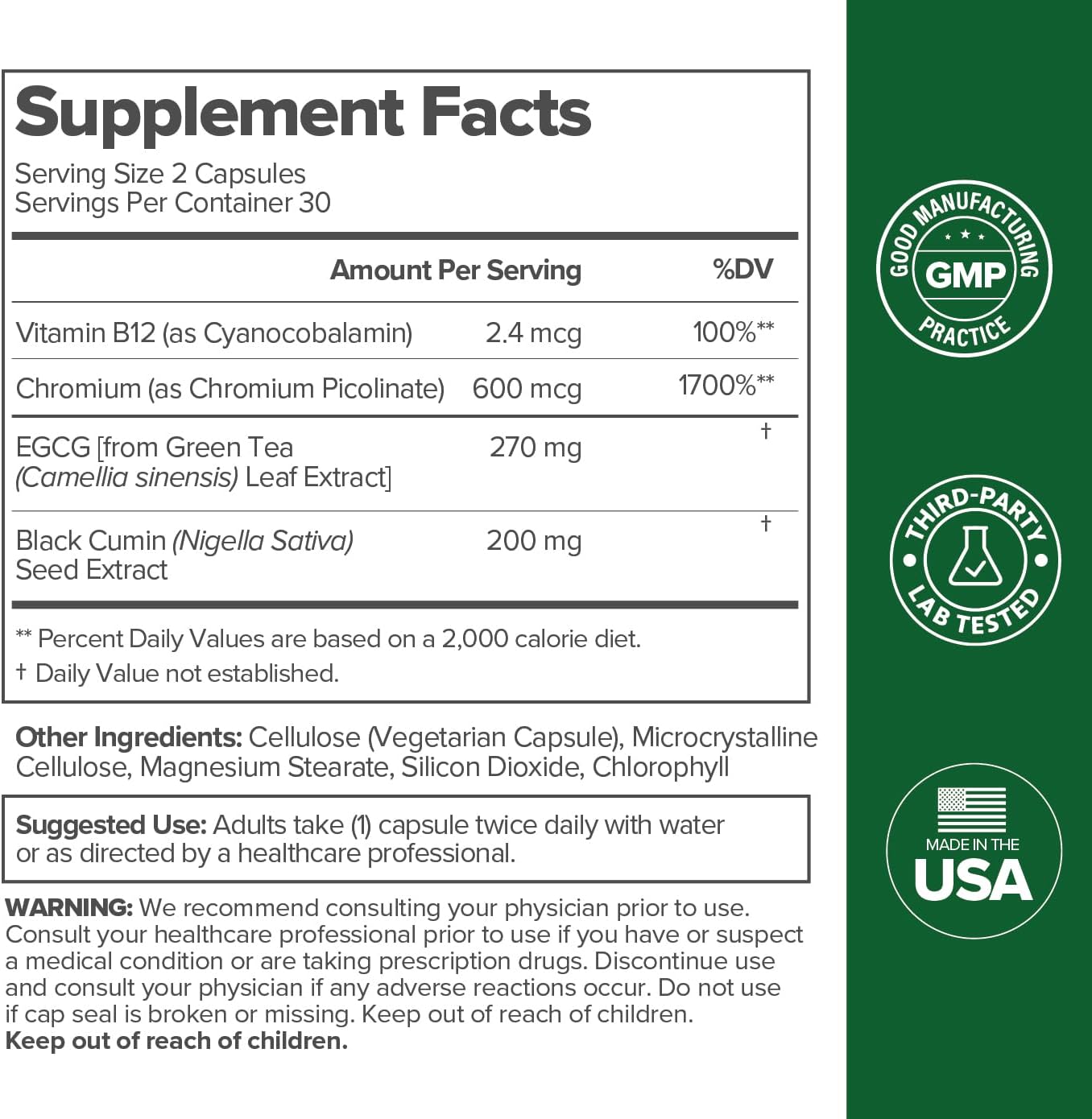 MOTO Women's Metabolism Support - Energy, Curb Cravings, Healthy Metabolism 30pc