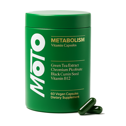 MOTO Women's Metabolism Support - Energy, Curb Cravings, Healthy Metabolism 30pc