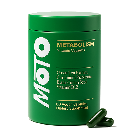 MOTO Women's Metabolism Support - Energy, Curb Cravings, Healthy Metabolism 30pc