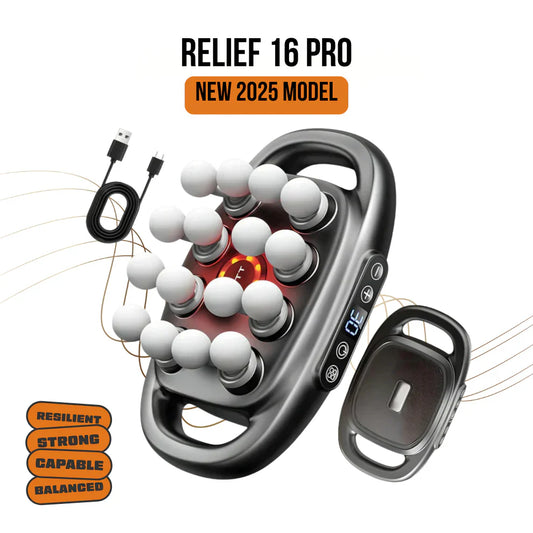 All-in-One Body Massager – 16 Heads for Stress Relief, Recovery & Daily Comfort
